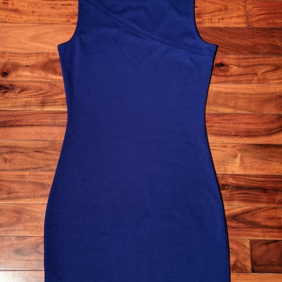 Forever 21 royal blue/purple bodycon dress - Picture 5 of 6